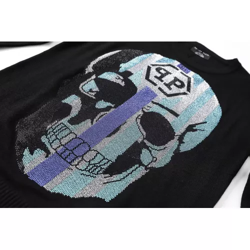 Replica Philipp Plein PP Sweaters Long Sleeved For Men #1355315 $42.00 USD for Wholesale