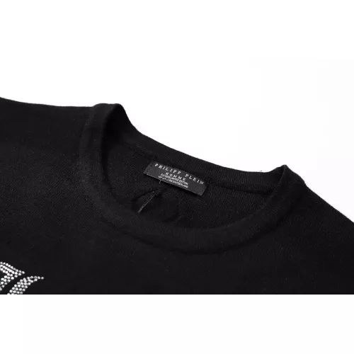 Replica Philipp Plein PP Sweaters Long Sleeved For Men #1355316 $42.00 USD for Wholesale