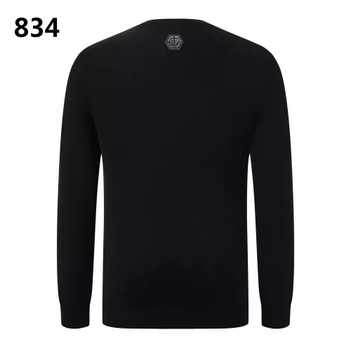 Replica Philipp Plein PP Sweaters Long Sleeved For Men #1355319 $42.00 USD for Wholesale