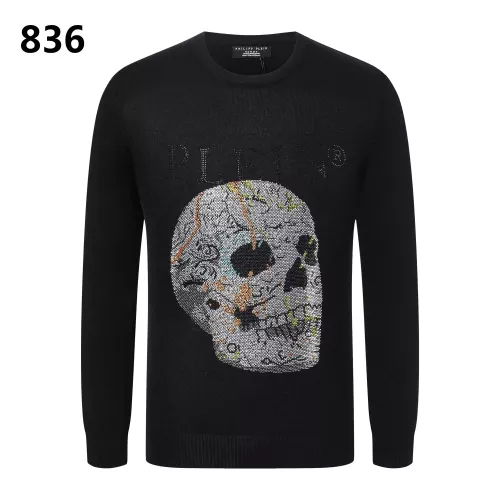 Philipp Plein PP Sweaters Long Sleeved For Men #1355320 $42.00 USD, Wholesale Replica Philipp Plein PP Sweaters