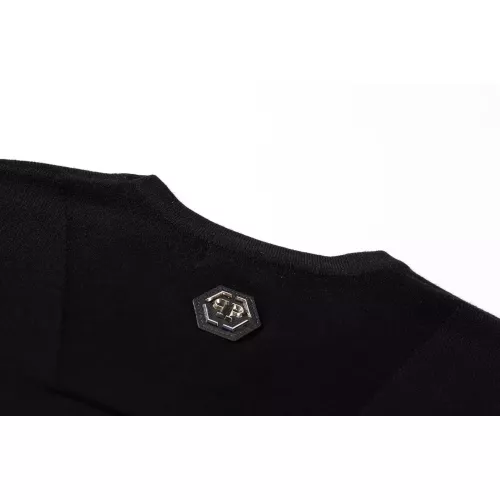 Replica Philipp Plein PP Sweaters Long Sleeved For Men #1355320 $42.00 USD for Wholesale