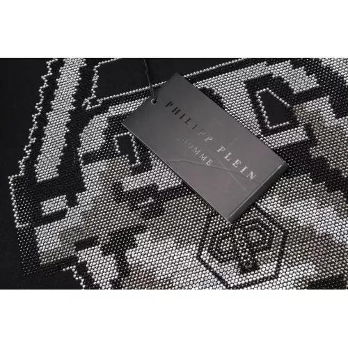 Replica Philipp Plein PP Hoodies Long Sleeved For Men #1355358 $42.00 USD for Wholesale