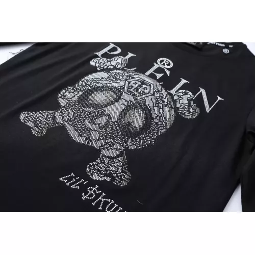 Replica Philipp Plein PP Hoodies Long Sleeved For Men #1355366 $42.00 USD for Wholesale