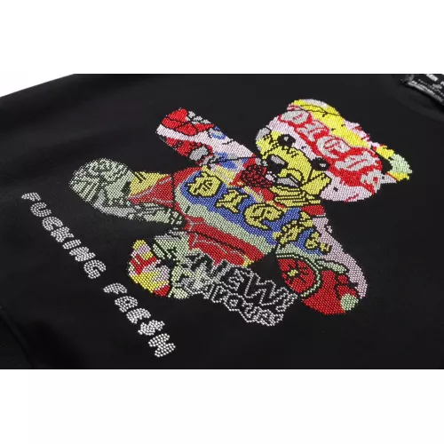 Replica Philipp Plein PP Hoodies Long Sleeved For Men #1355377 $42.00 USD for Wholesale