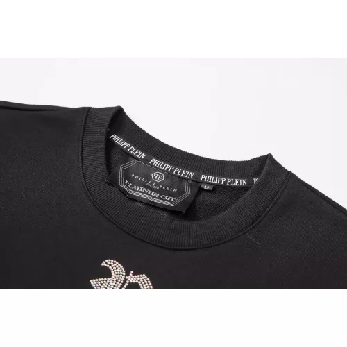 Replica Philipp Plein PP Hoodies Long Sleeved For Men #1355380 $42.00 USD for Wholesale