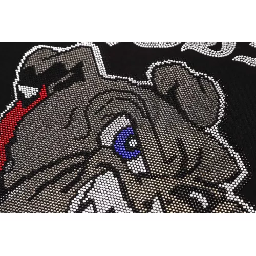 Replica Philipp Plein PP Hoodies Long Sleeved For Men #1355385 $45.00 USD for Wholesale