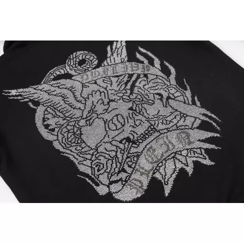 Replica Philipp Plein PP Hoodies Long Sleeved For Men #1355406 $45.00 USD for Wholesale