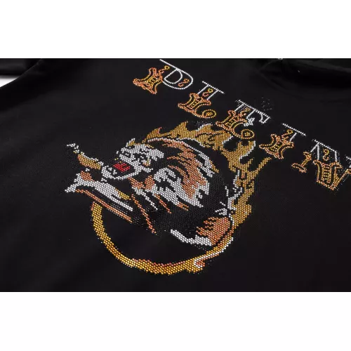 Replica Philipp Plein PP Hoodies Long Sleeved For Men #1355412 $45.00 USD for Wholesale