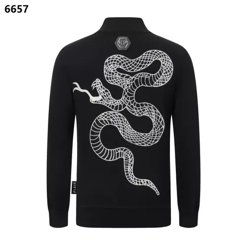 Replica Philipp Plein PP Jackets Long Sleeved For Men #1355450 $64.00 USD for Wholesale