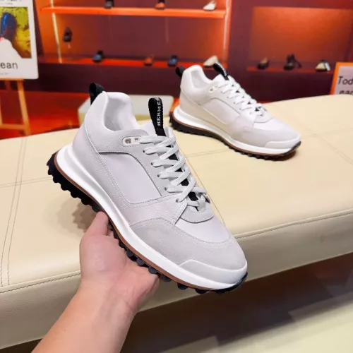 Replica Hermes Casual Shoes For Men #1355549 $88.00 USD for Wholesale