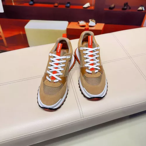 Replica Hermes Casual Shoes For Men #1355550 $88.00 USD for Wholesale
