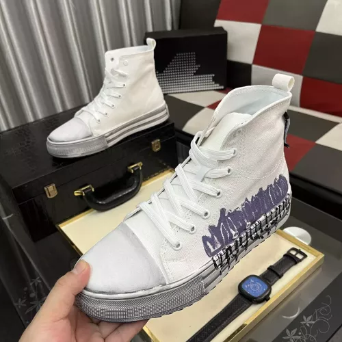 Dsquared High Tops Shoes For Men #1355559 $85.00 USD, Wholesale Replica Dsquared High Tops Shoes