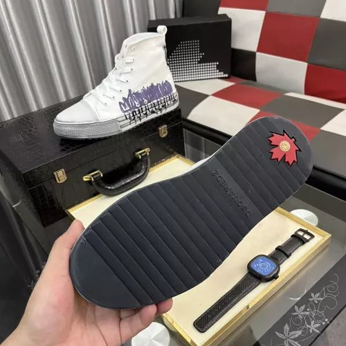 Replica Dsquared High Tops Shoes For Men #1355559 $85.00 USD for Wholesale