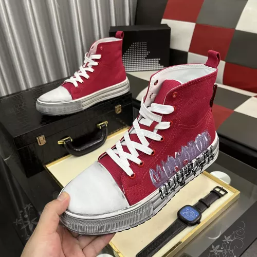 Dsquared High Tops Shoes For Men #1355562 $85.00 USD, Wholesale Replica Dsquared High Tops Shoes