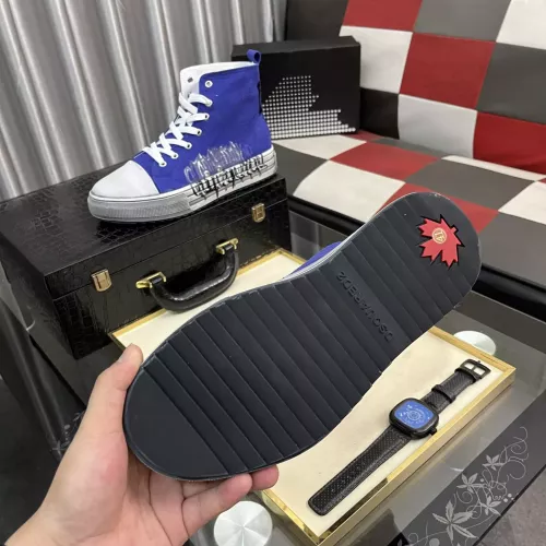 Replica Dsquared High Tops Shoes For Men #1355566 $85.00 USD for Wholesale