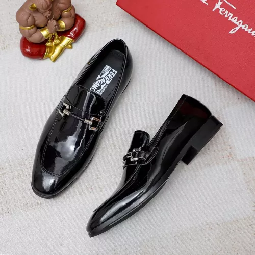 Salvatore Ferragamo Leather Shoes For Men #1355587