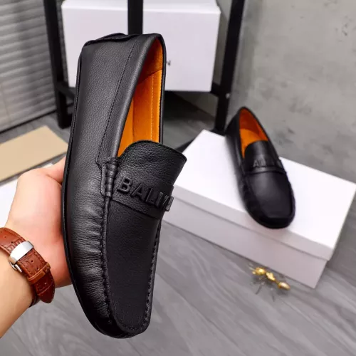 Replica Balmain Leather Shoes For Men #1355589 $76.00 USD for Wholesale