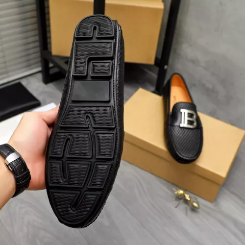 Replica Balmain Leather Shoes For Men #1355590 $76.00 USD for Wholesale