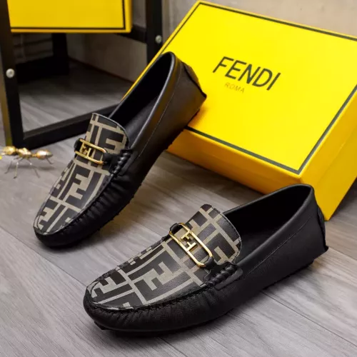 Fendi Leather Shoes For Men #1355601