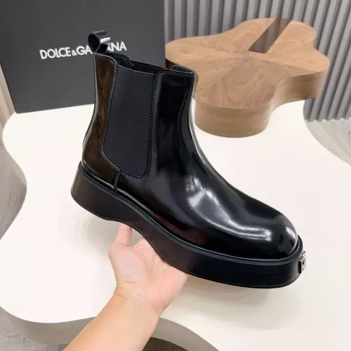 Replica Dolce & Gabbana D&G Boots For Men #1355791 $158.00 USD for Wholesale