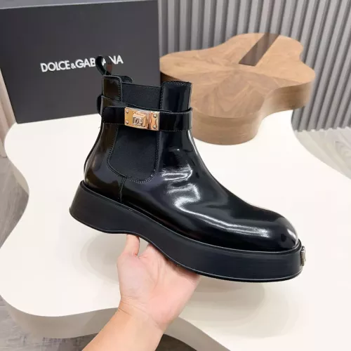 Replica Dolce & Gabbana D&G Boots For Men #1355792 $158.00 USD for Wholesale