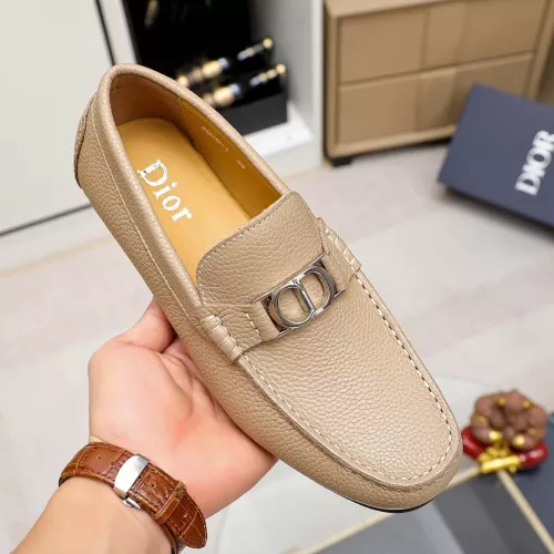 Replica Christian Dior Leather Shoes For Men #1355795 $72.00 USD for Wholesale