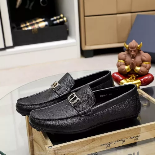 Replica Christian Dior Leather Shoes For Men #1355796 $72.00 USD for Wholesale