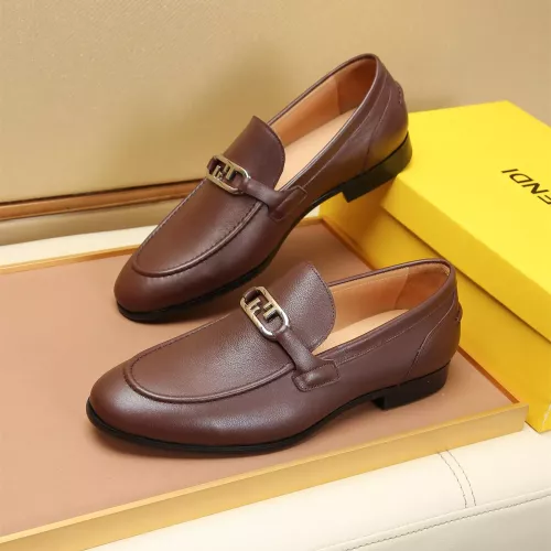Fendi Leather Shoes For Men #1355823