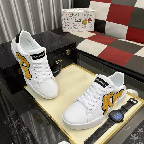 Replica Dolce & Gabbana D&G Casual Shoes For Women #1355868 $80.00 USD for Wholesale