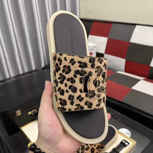 Replica Dolce & Gabbana D&G Slippers For Men #1355879 $52.00 USD for Wholesale