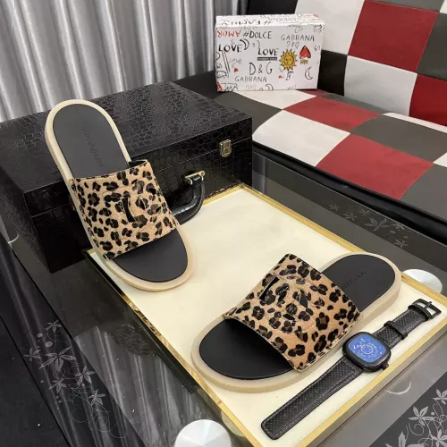 Replica Dolce & Gabbana D&G Slippers For Men #1355879 $52.00 USD for Wholesale