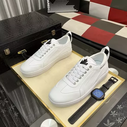 Replica Dsquared Casual Shoes For Men #1355935 $80.00 USD for Wholesale