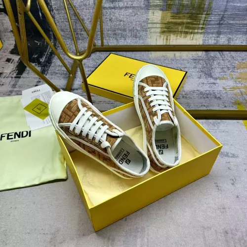 Replica Fendi Casual Shoes For Women #1355941 $85.00 USD for Wholesale