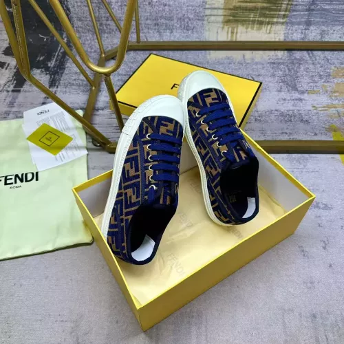 Replica Fendi Casual Shoes For Men #1355944 $85.00 USD for Wholesale
