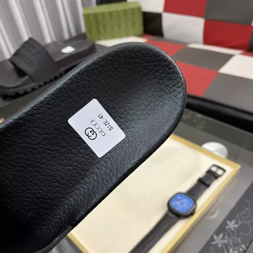 Replica Gucci Slippers For Men #1355970 $52.00 USD for Wholesale