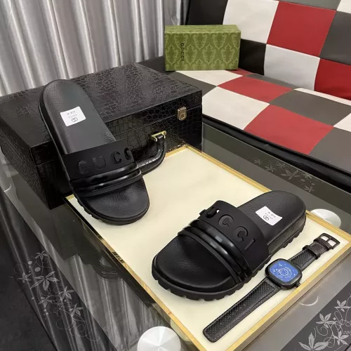 Replica Gucci Slippers For Men #1355975 $52.00 USD for Wholesale