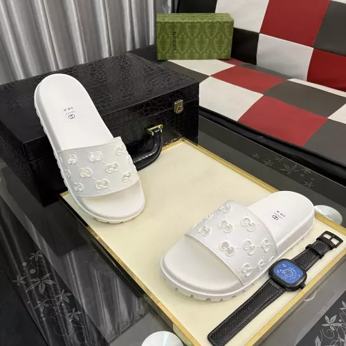 Replica Gucci Slippers For Men #1355980 $52.00 USD for Wholesale