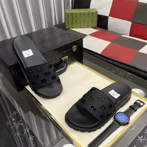 Replica Gucci Slippers For Men #1355981 $52.00 USD for Wholesale