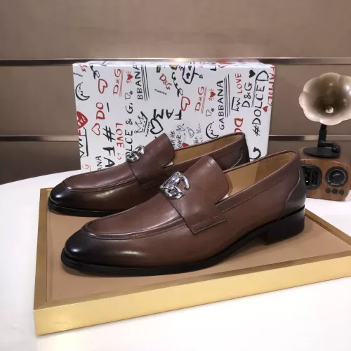 Dolce & Gabbana D&G Leather Shoes For Men #1356068