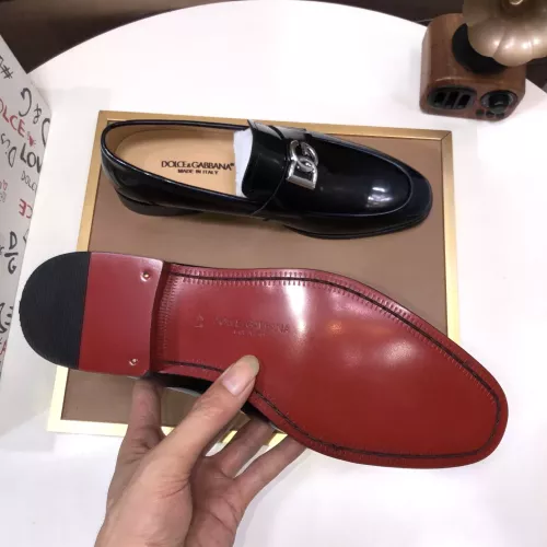 Replica Dolce & Gabbana D&G Leather Shoes For Men #1356070 $98.00 USD for Wholesale