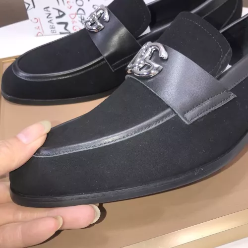Replica Dolce & Gabbana D&G Leather Shoes For Men #1356071 $98.00 USD for Wholesale
