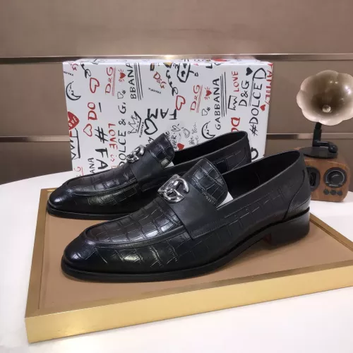 Dolce & Gabbana D&G Leather Shoes For Men #1356072