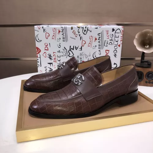 Dolce & Gabbana D&G Leather Shoes For Men #1356073