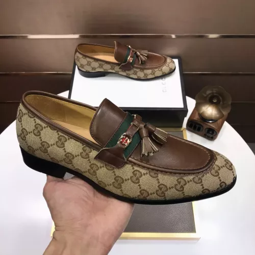 Replica Gucci Oxfords Shoes For Men #1356157 $96.00 USD for Wholesale