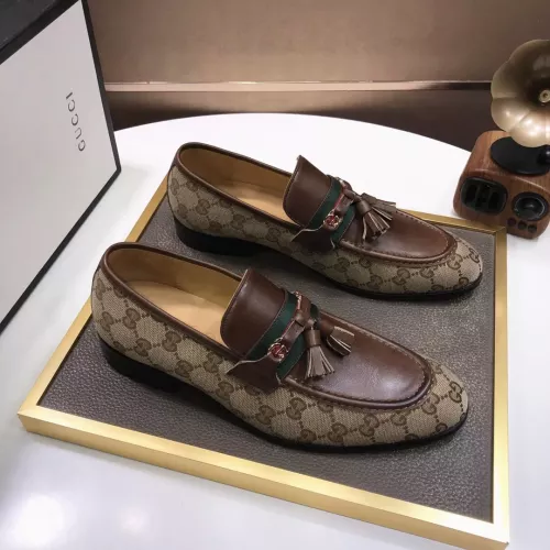 Replica Gucci Oxfords Shoes For Men #1356157 $96.00 USD for Wholesale