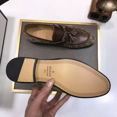 Replica Gucci Oxfords Shoes For Men #1356157 $96.00 USD for Wholesale