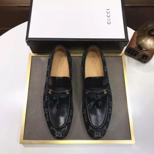 Replica Gucci Oxfords Shoes For Men #1356158 $96.00 USD for Wholesale