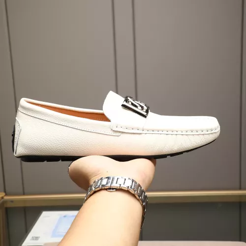 Replica Dolce & Gabbana D&G Leather Shoes For Men #1356194 $80.00 USD for Wholesale