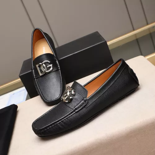 Dolce & Gabbana D&G Leather Shoes For Men #1356196