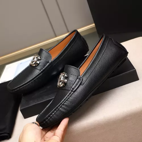 Replica Dolce & Gabbana D&G Leather Shoes For Men #1356196 $80.00 USD for Wholesale